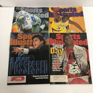 VTG SPORTS ILLUSTRATED February 1996 Issues Magic Johnson Rick Pitino Cowboys